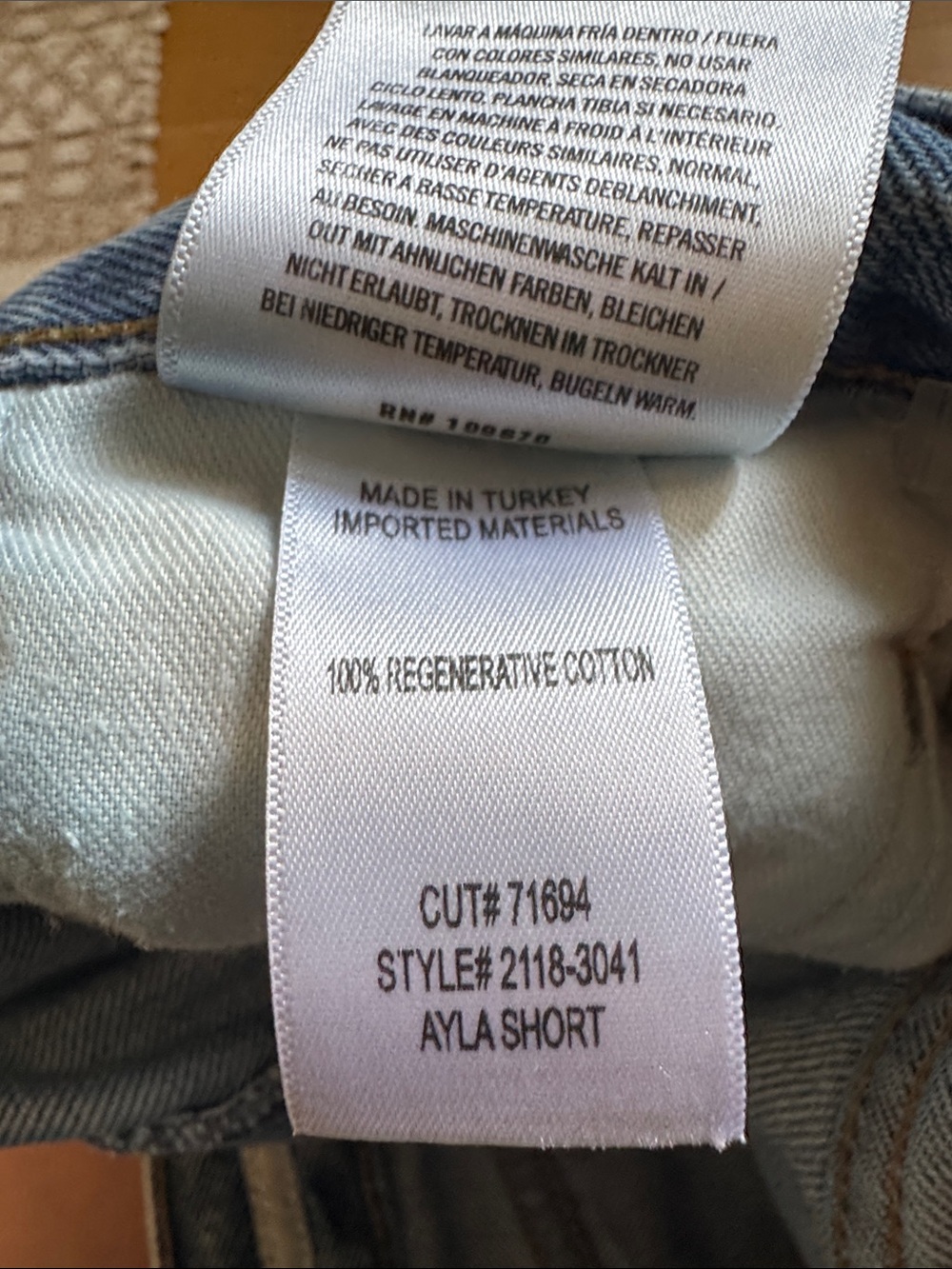 Citizens of Humanity Ayla shorts - Picture 9 of 9